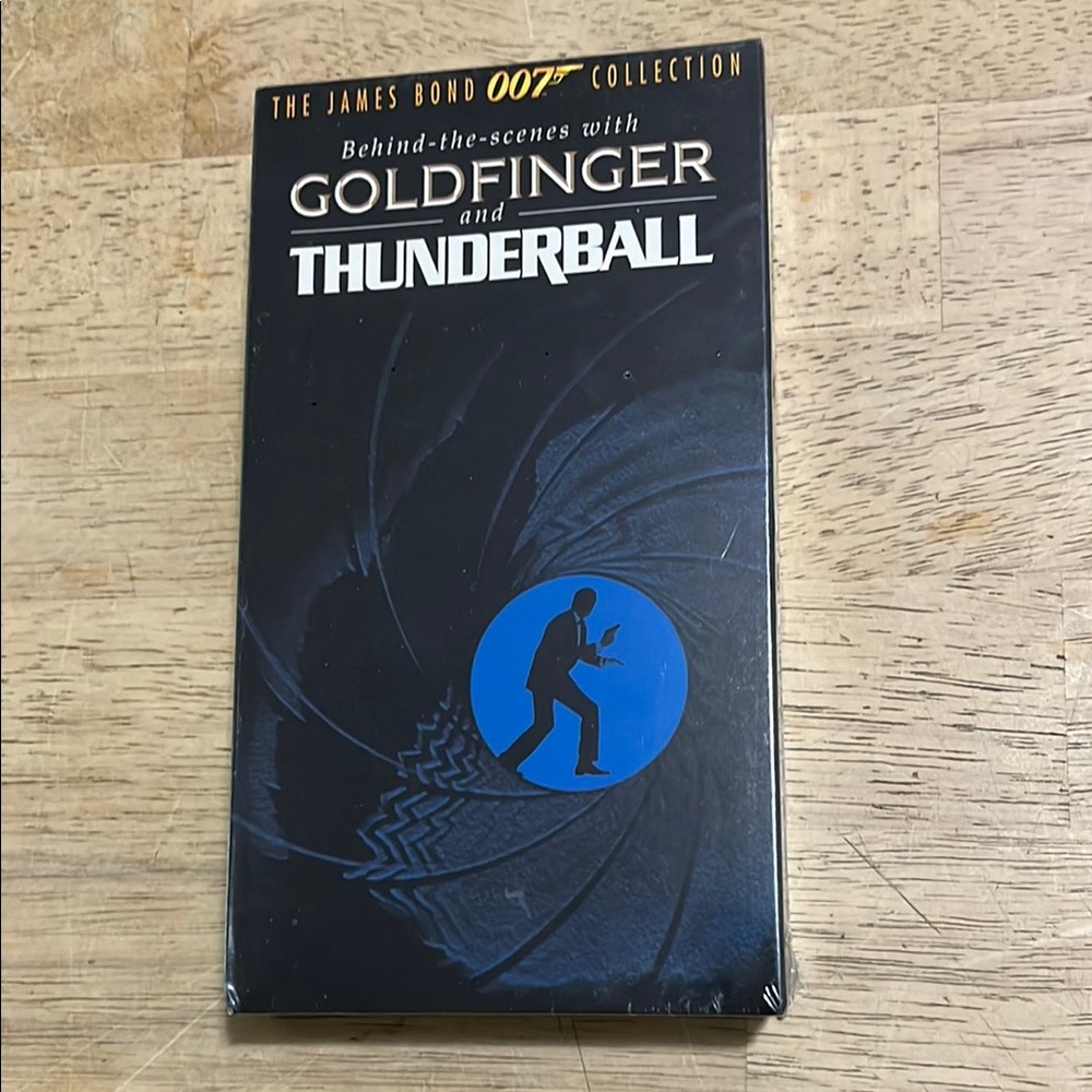Behind the Scenes With Goldfinger and Thunderball VHS Sealed